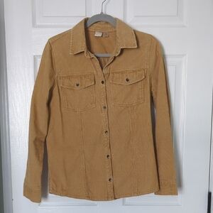 Roxy Tan Corduroy Women's Shirt/ Jacket